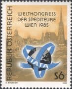 Austria 1985 Forwarding Agents Congress/ Transport/ Business/ Industry 1v (at1190a)