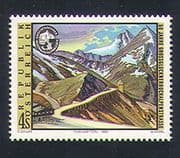 Austria 1985 Mountain Road  /  Transport  /  Engineering  /  Buildings 1v (n33658)