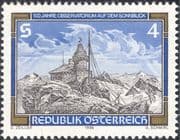 Austria 1986 Weather/ Meteorology/ Observatory/ Mountains/ Nature 1v (n44343)