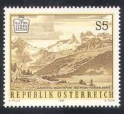 Austria 1987 National Parks / Mountains / Mountain / Valley / Trees 1v (n38593)