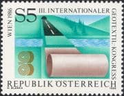 Austria 1988 Democratic Party/ Carnation/ Politics/ Flowers/ People 1v (at1147a)