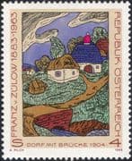 Austria 1988 Franz von Zulow/ Modern Art/ Painter/ Paintings/ Artists 1v (at1146a)