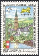 Austria 1988 Mattsee Monastery/ Buildings/ Architecture/ Religion/ Heritage/ History 1v (n42995)