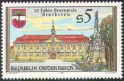 Austria 1988 Stockerau Festival/ Town Hall/ Buildings/ Architecture/ Heritage 1v (n42046)