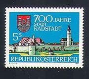 Austria 1989 Radstadt / Buildings / Architecture / City Walls / Church / Tower 1v (n33653)