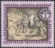 Austria 1990 Christus Medicus Congress/ Medical/ Health/ Art/R embrandt 1v (at1083a)
