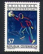 Austria 1990 Winter Sports / Curling / Games 1v (n32009)