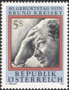 Austria 1991 Bruno Kreisky/ Chancellor/ Politician/ Politics/ People 1v (at1129a)