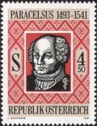 Austria 1991 Paracelsus/ Medical/ Medicine/ Health/ Doctors/ People 1v (at1127a)