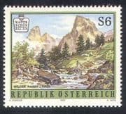 Austria 1993 National Parks / Mountains / Trees / Environment / Nature 1v (n38603)