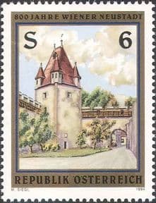 Austria 1994  Weiner Neustadt/ Tower/ Buildings/ Architecture/ History  1v  (n40676)