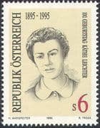 Austria 1995 Kathe Leichter/ Sociologist/ Sociology/ Social Sciences 1v (n42002)