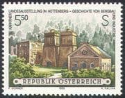 Austria 1995 Mining/ Coal Mines/ Steelworks/ Industry /History/ Buildings/ Architecture 1v (n42007)