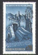 Austria 1997 Erich Korngold/ Music/ Composers/ Opera/ People/ Entertainment 1v (n37959)