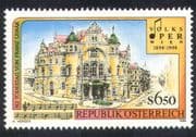 Austria 1998 Franz Lehar/ Composers/ Music/ Theatre/ Building/ Architecture 1v n38758