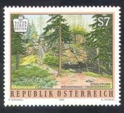 Austria 1999 National Parks/ Trees/ Forest/Rock Formation/Nature 1v (n38611)