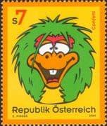 Austria 2000 "Confetti"/ Puppet/ Cartoon/ TV/ Animals/ Animation/ Books 1v (at1282a)