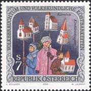 Austria 2000 Folk Customs/ Chapel Procession/ Costumes/ People 1v (at1310)