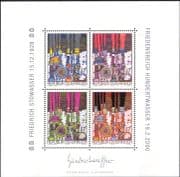 Austria 2000 Hundertwasser/ Modern Art/ Contemporary/ Paintings/ Artists/ Painters/ People 4v m/s (at1046n)