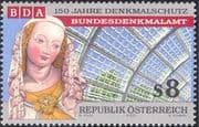 Austria 2000 Protection of Historic Monuments/ Madonna/ Statue/ Palm House/ Buildings/ Architecture 1v (n44372)