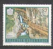 Austria 2001 Waterfalls/ Gorge/ Falls/ River/ Nature/ Tourism 1v (n24752)