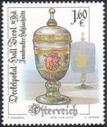 Austria 2002 Crystal Cup/ Arts/ Crafts/ Design/ Heritage/ History 1v (at1032)
