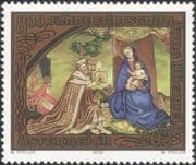Austria 2002 Lilienfeld Abbey 800th Anniversary/ Nativity/ Art/ Paintings/ Heritage/ History 1v (at1212)