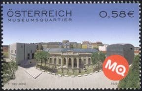 Austria 2002 Museum Quarter/ Art/ History/ Heritage/ Building/ Architecture 1v (at1139)