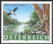 Austria 2002 National Parks/ Frog/ Lizard/ Owl/ Cranes/ Ants/ Birds/ Nature 1v (at1025)