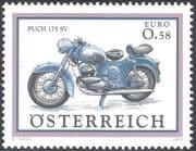 Austria 2002 Puch 175 SV/ Motor Bike/ Motorcycle/ Transport/ Bikes/ Motorcycles 1v (s3148)