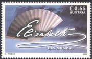 Austria 2003 "Elisabeth the Musical"/ Fan/ Music/ Singing/ Theatre/ Composers/ Fans 1v (at1042)