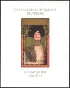 Austria 2003 Gustav Klimt/ Contemporary/ Modern Art/ Paintings/ Artists/ Naked/ Nudes 1v m/s (at1069)