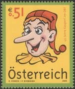 Austria 2003 Kasperl/ Puppet/ "Confetti"/ Cartoon/ TV/ Animation/ Television/ Books 1v (at1159)