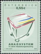 Austria 2003 Recycling Enterprise 10th Anniversary/ Environment/ Ecology/ Conservation 1v (at1178)