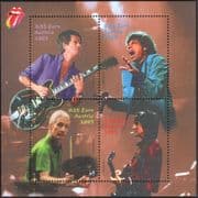 Austria 2003 Rolling Stones/ Rock 'n Roll/ Pop Music/ Arts/ People 4v shtlt (s4813)