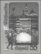 Austria 2004 Christmas/ Greetings/ Market SPECIAL BLACK ONLY IMPERF 1v (at1303a)