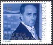 Austria 2004 Jose Carreras/ Opera/ Singing/ Music/ People/ Operatic Tenor 1v (at1038)