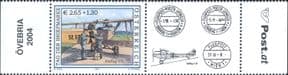 Austria 2004 Stamp Day/ Planes/ Aviation/ Aircraft/ Postal Transport/ Airmail  1v + lbl (at1154)