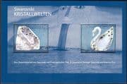 Austria 2004 Swarovski/ Crystals/ Gems/ Minerals/ Jewellery/ Swan 2v m/s (s5046a)