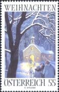 Austria 2005 Christmas/ Church/ Buildings/ Architecture/ Advent/ Art 1v (at1207a)