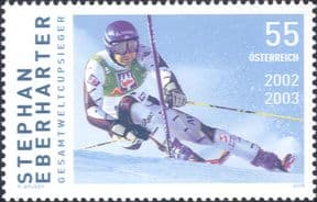 Austria 2005  Stephan Eberharter/ World Champion Skier/ Skiing/ Sports  1v  (at1237a)