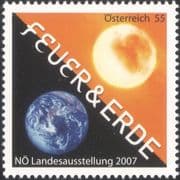 Austria 2007 Earth/ Fire/ Nature/ Exhibition 1v (at1130)