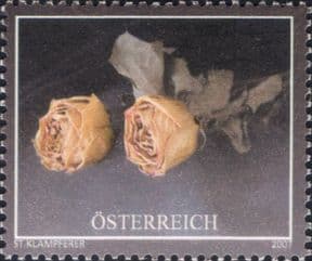 Austria 2007  Roses/ Flowers/ Plants/ Nature/ Horticulture/ Mourning  1v  (at1293a)