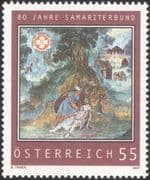 Austria 2007 Samaritans/ Medical/ Health/ Welfare/ First Aid/ Red Cross/ Art/ Painting 1v (at1197)