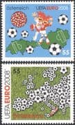 Austria 2008 EURO 2008 Football Championships/ Ball/ Maps/ Pitch/ Mascots 2v set (at1167)