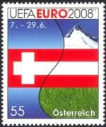 Austria 2008 EURO 2008 Football Championships/ Flags/ Alps/ Mountains/ Soccer 1v (at1078)