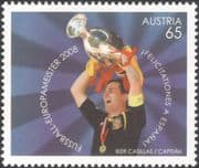 Austria 2008 EURO 2008 Football Championships/ Winners - Spain/ Iker Casillas/ Cup/ Trophy 1v (at1172)