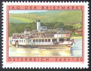 Austria 2008 Stamp Day/ Schonbrunn/ Paddle Steamer/ Ships/ Boats/ Ferry/ Transport 1v (n42188)