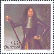 Austria 2009 Montecuccoli/ Writer/ Soldier/ People/ Art/ Paintings 1v (n34890)