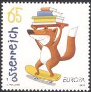 Austria 2010 Europa/ Children's Books/ Writers/ Authors/ Fox/ Animals/ Tales/ Stories/ Cartoons/ Animation 1v (at1157)